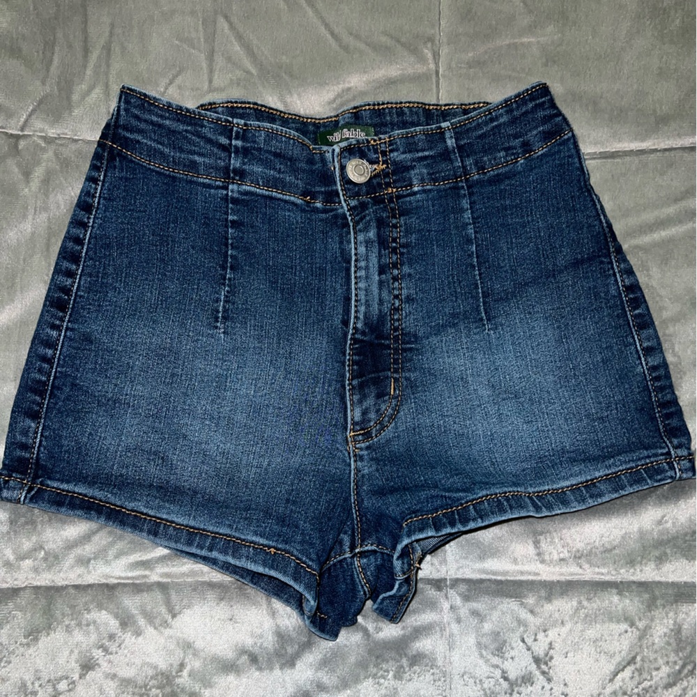 wild fable jean shorts size 2 dark wash